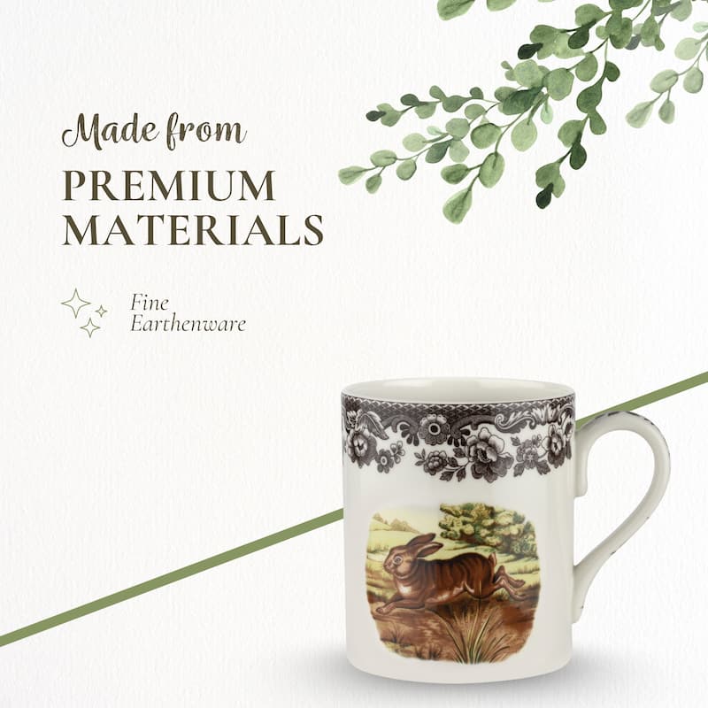 Spode Woodland Mug Assorted Animals - 16 Oz