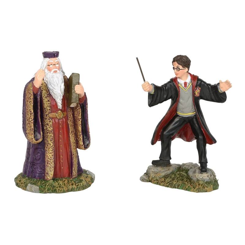 Department 56 Harry Potter Village - Harry and The Headmaster - 6002314