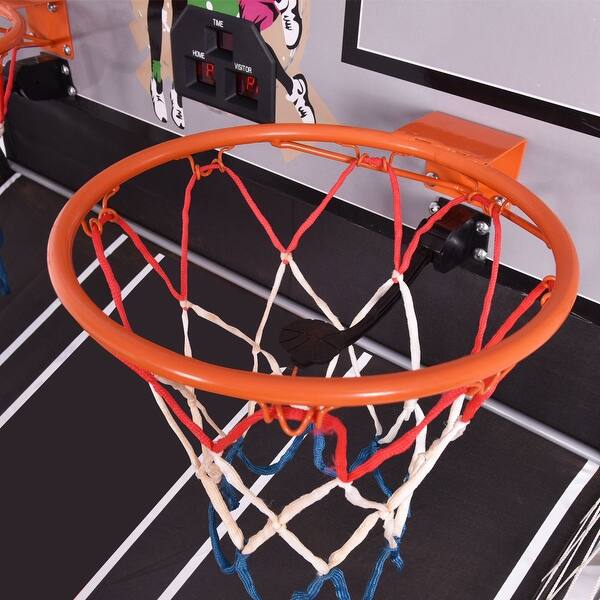 Shop Costway Indoor Basketball Arcade Game Double Electronic Hoops Shot 2 On Sale Overstock 20562100