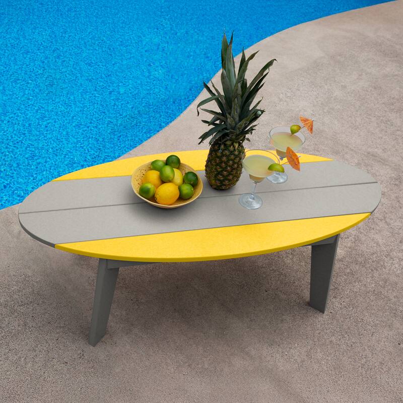 Shoreline Surfboard Outdoor Coffee Table