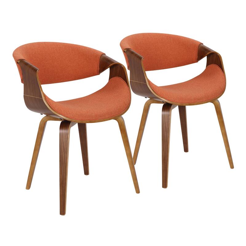 Carson Carrington Sauda Mid-Century Modern Upholstered Chair (Set of 2)