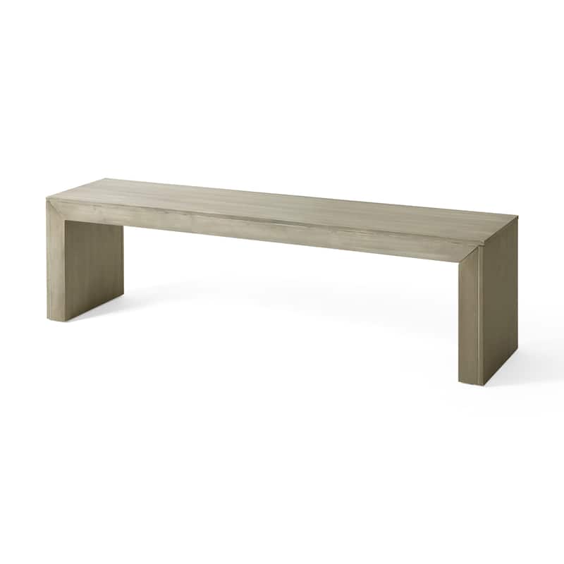 Pannell Farmhouse Acacia Wood Dining Bench by Christopher Knight Home
