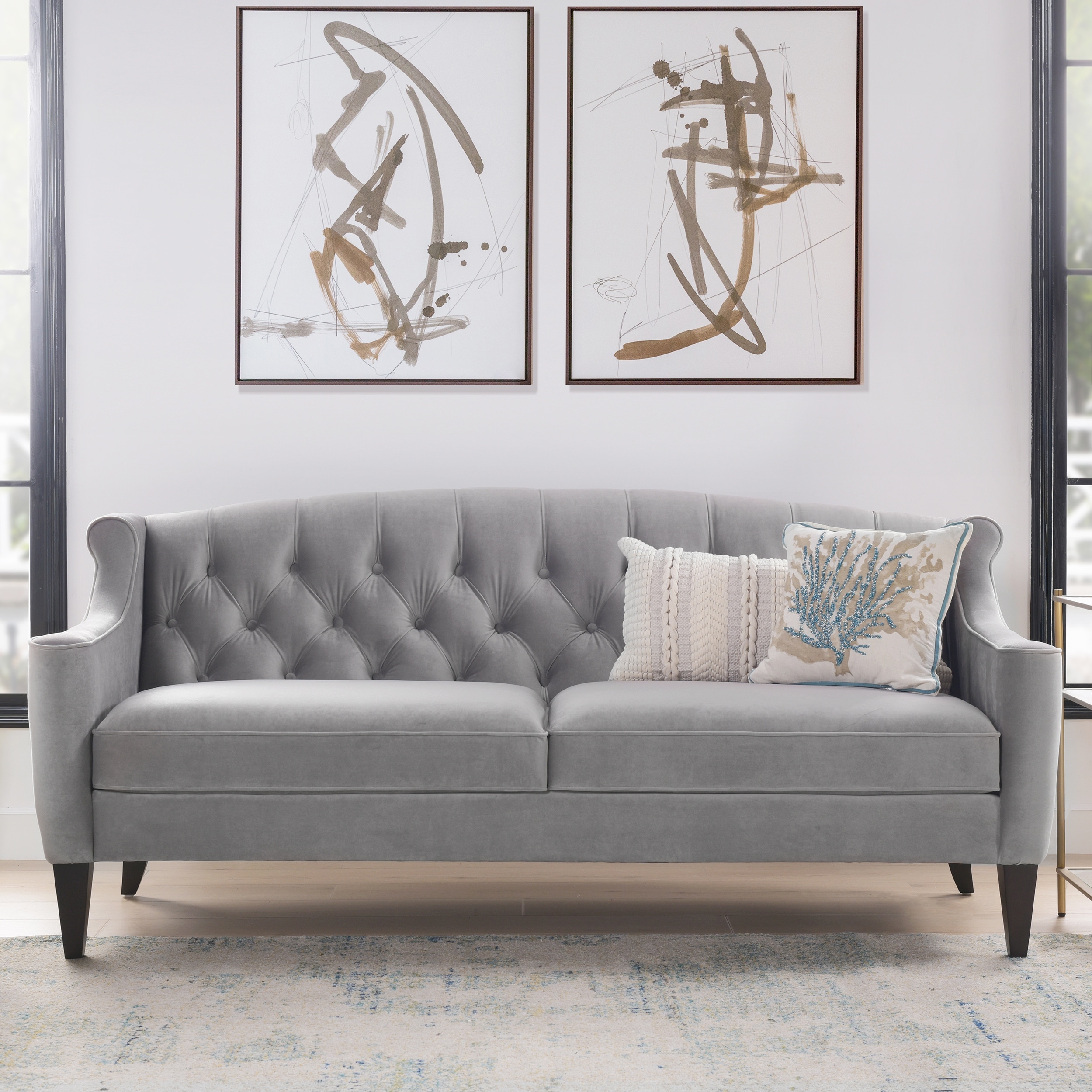 Tufted Back Jennifer Taylor Home Sofas Bed Bath Beyond