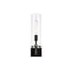 preview thumbnail 1 of 10, Elegant Lighting LD2362 Savant 18" Tall Bathroom Sconce Black / Clear