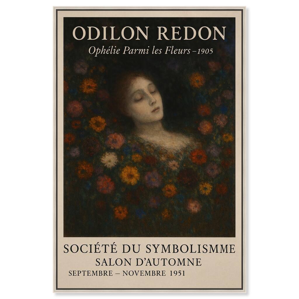 Redon's Beauty Canvas by Art Remedy