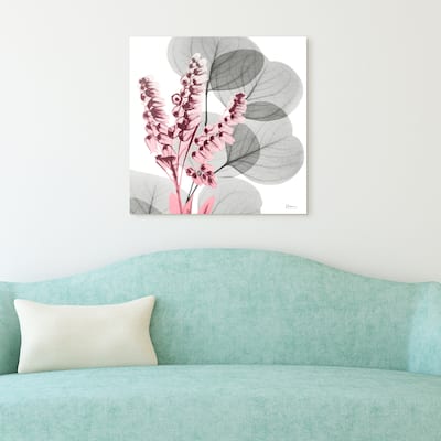 "Eucalyptus Bush 2" Frameless Free Floating Tempered Glass Panel Graphic Wall Art