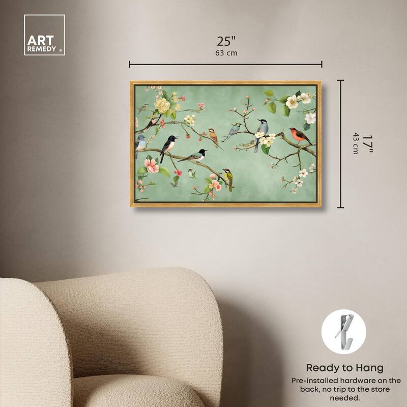 Restful View Canvas by Art Remedy