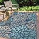 preview thumbnail 4 of 119, JONATHAN Y Marvao Modern Floral Textured Weave Indoor/Outdoor Area Rug