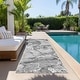 preview thumbnail 48 of 84, Machine Washable Indoor/ Outdoor Abstract Chantille Rug