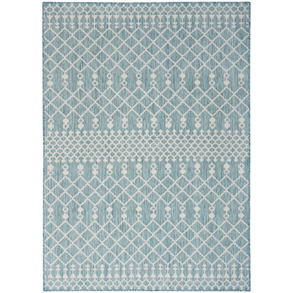 Nourison Selerno Indoor/Outdoor Moroccan Area Rug.