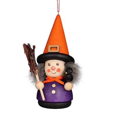 4.5” Christian Ulbricht Witch Halloween Figurine Ornament