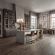 preview thumbnail 8 of 15, 94.5” Extra Large Kitchen Island with Storage, Stone-Look Counter Height Island, Fully Assembled Modern Kitchen Furniture