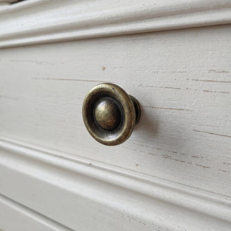 Farmhouse 5-Drawer Chest with Anti-Tip Device, Rustic Wooden Dresser for Bedroom, 36.3" Tall Storage Cabinet