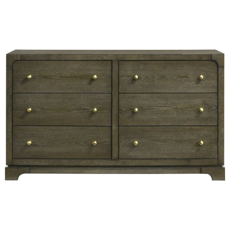 Sundance Dark Cocoa 6-drawer Dresser Cabinet