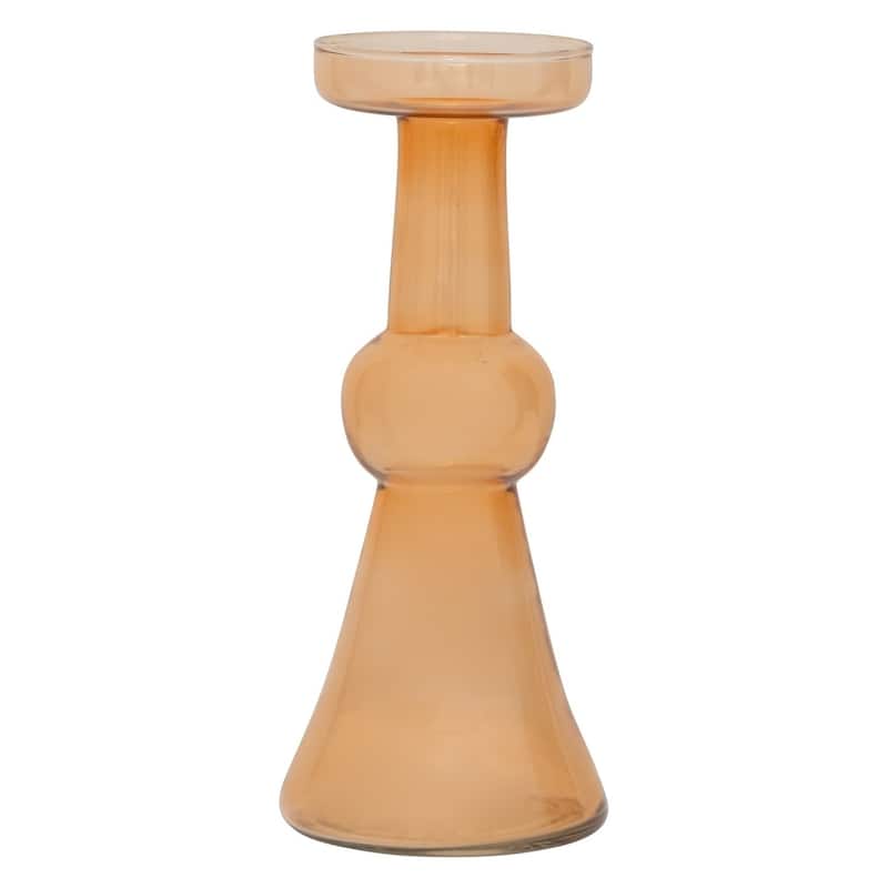 Candle Holder Mera Apricot Buff - Multi