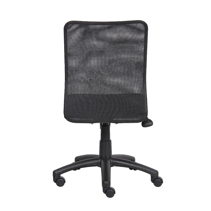 Lene Black Rolling Task Chair, Adjustable Tilt Tension Mechanism and Lock