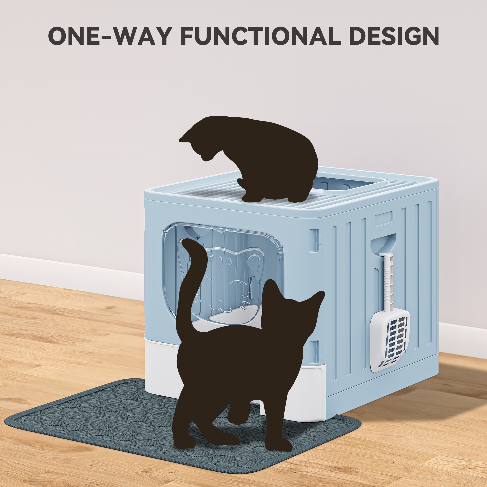 Cat Litter Box with Shovel Bed Bath Beyond 37507156