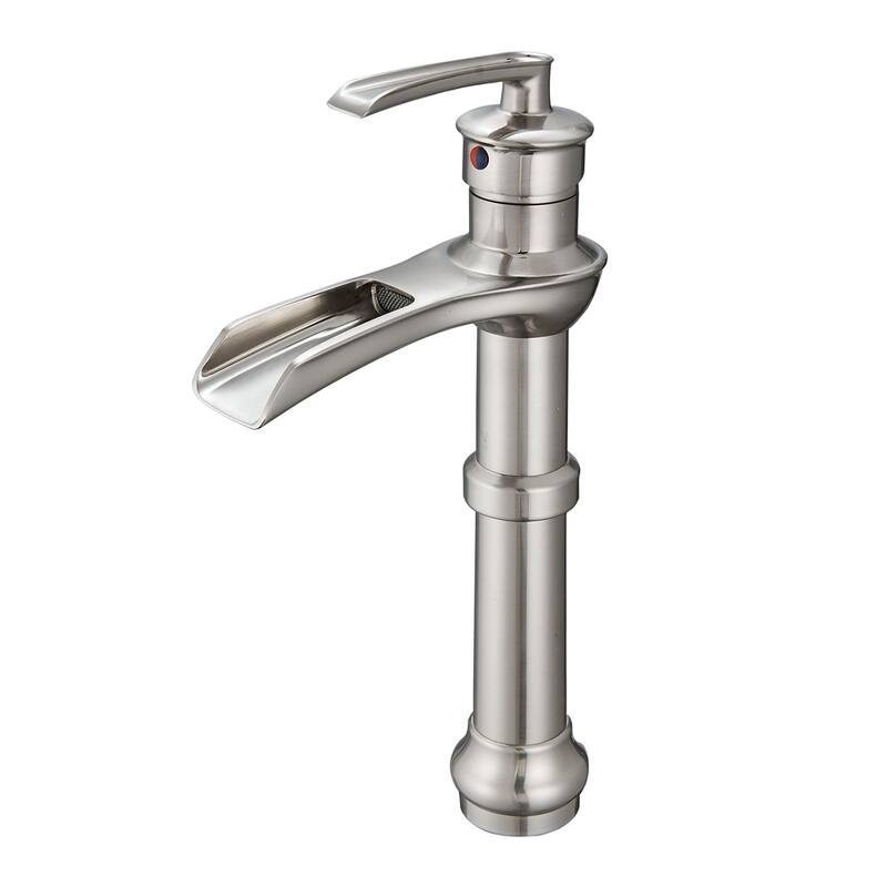 Bathroom Sink Faucet Supply Hose Lead-free Single-Handle Tall Body