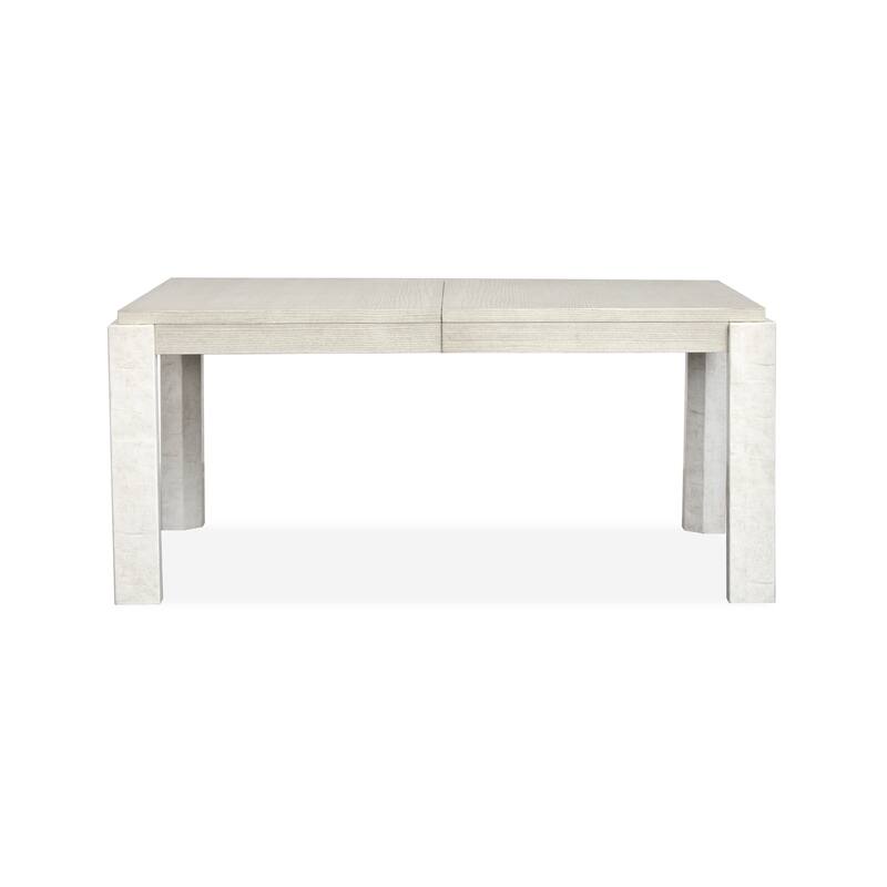 Magnussen Home Lorelei Misty Cloud Extendable Rectangular Dining Table - 44''W x 68''D x 29.75''H
