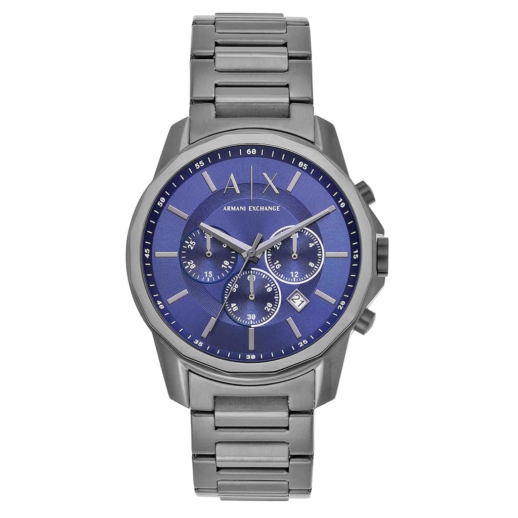 Armani Exchange Men's Banks Blue Dial Watch - AX1731 - 6 (36)