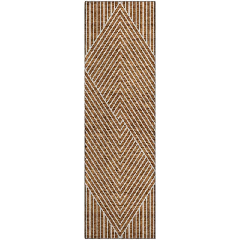 Premium Washable Super Soft Modern Geo Mayfield Rug