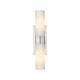 Option Striped White / Satin Nickel