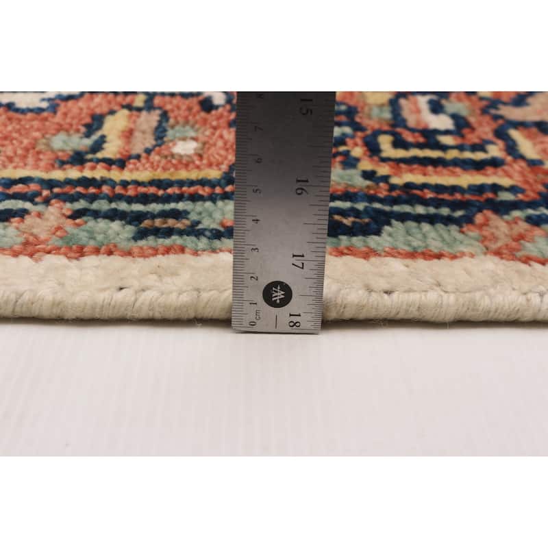 ECARPETGALLERY Hand-knotted Jules Serapi Cream Wool Rug - 7'10 x 9'10