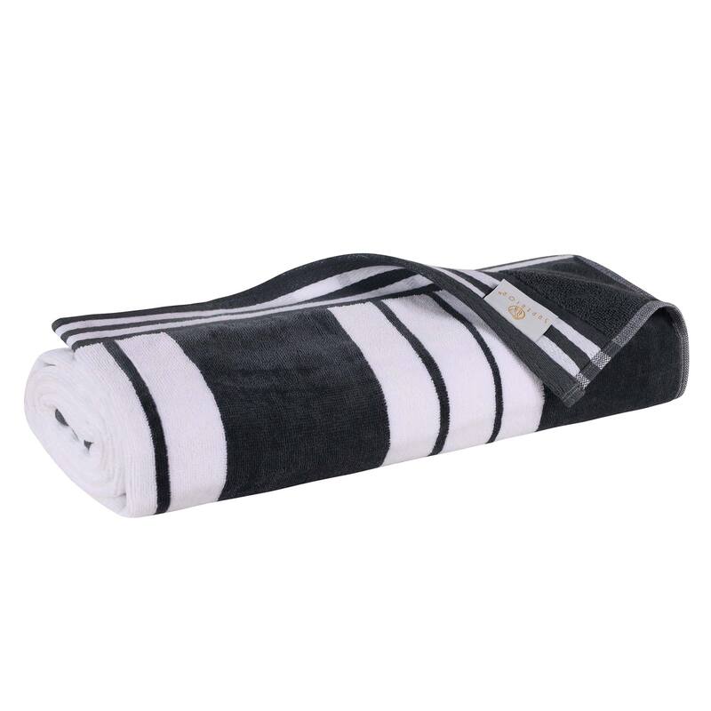 Superior Striped Large Oversized Cotton Beach Towel