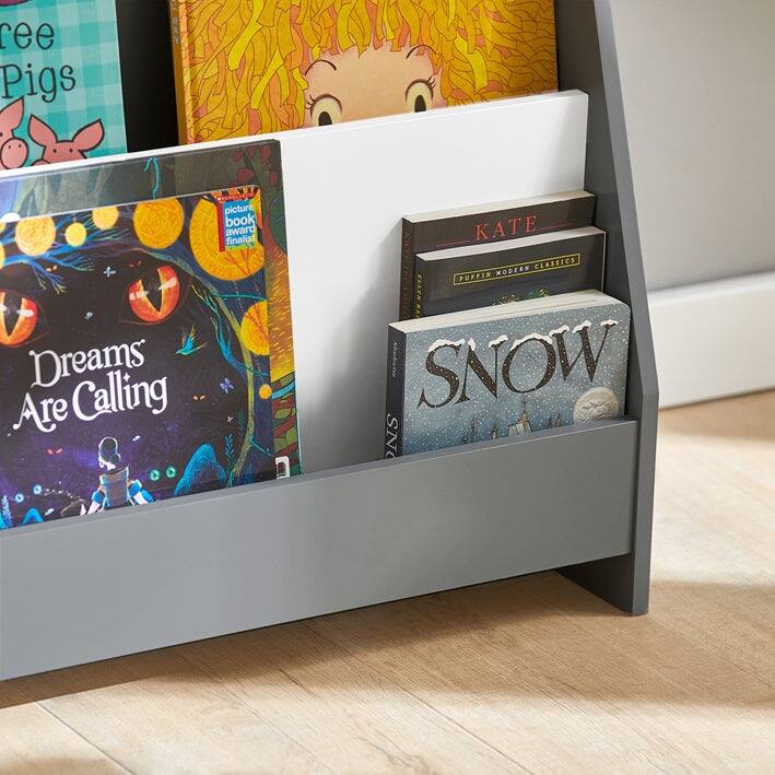 SoBuy KMB32-W, Children Kids Bookcase Storage Display Rack Organizer Holder