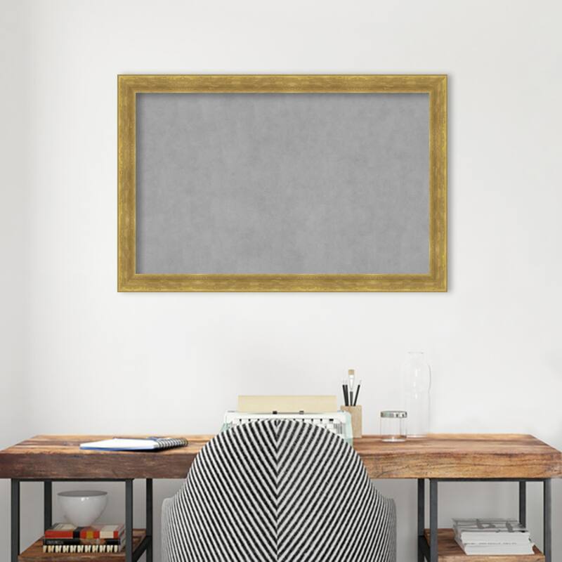 Amanti Art Angled Gold Framed Magnetic Board