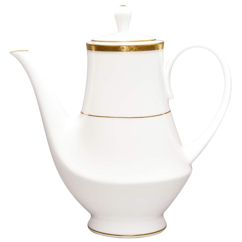 Noritake Charlotta Coffee Server, 49 Oz. - N/A - Gold