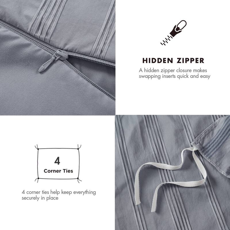 Chelsea Square Logan Woven Striped Duvet Set