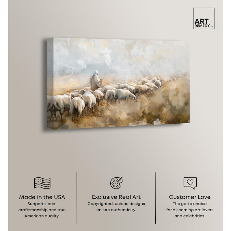 Holy Earth Canvas by Art Remedy, Gallery Wrapped