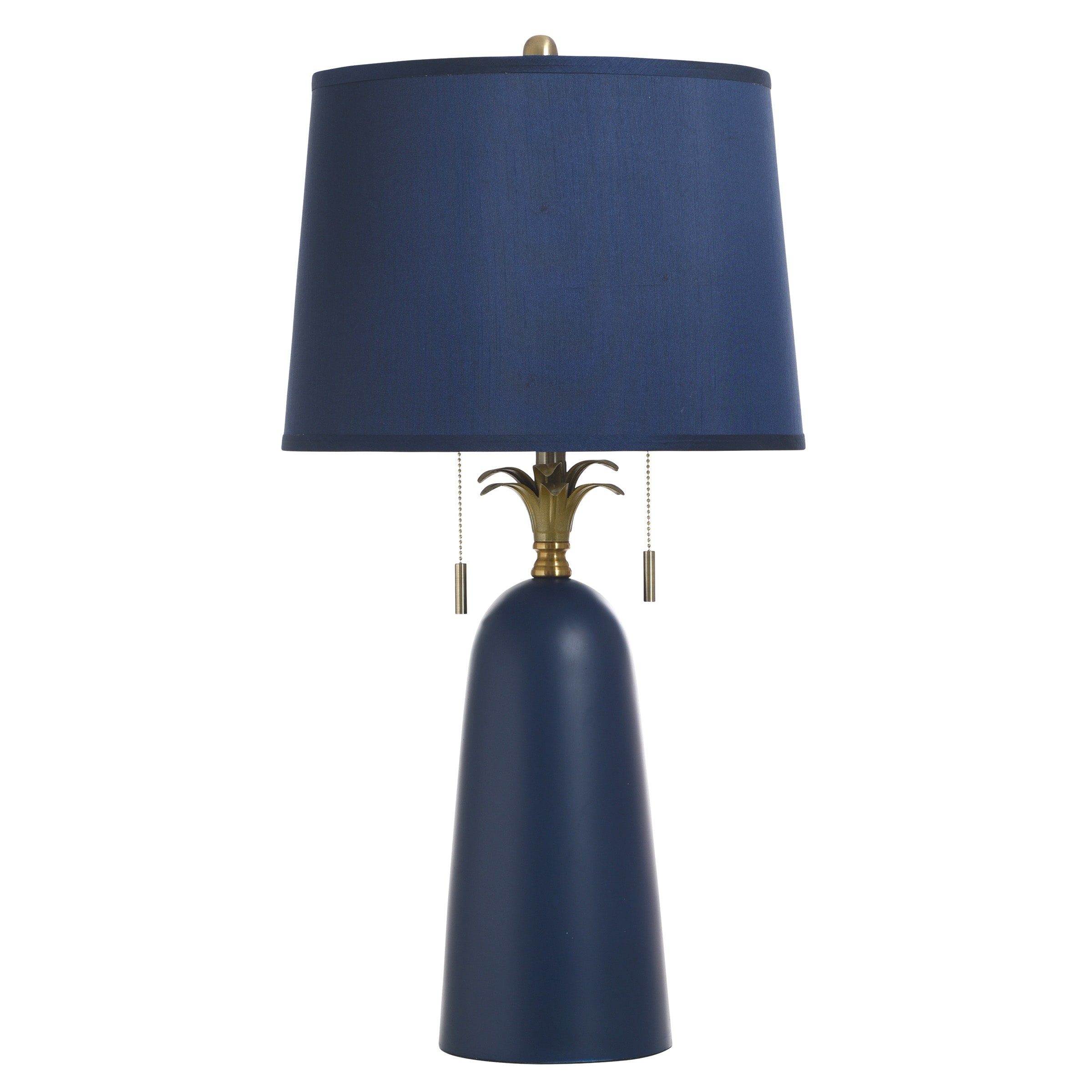 StyleCraft Poly Table Lamp - Latilly Blue - Blue Shade