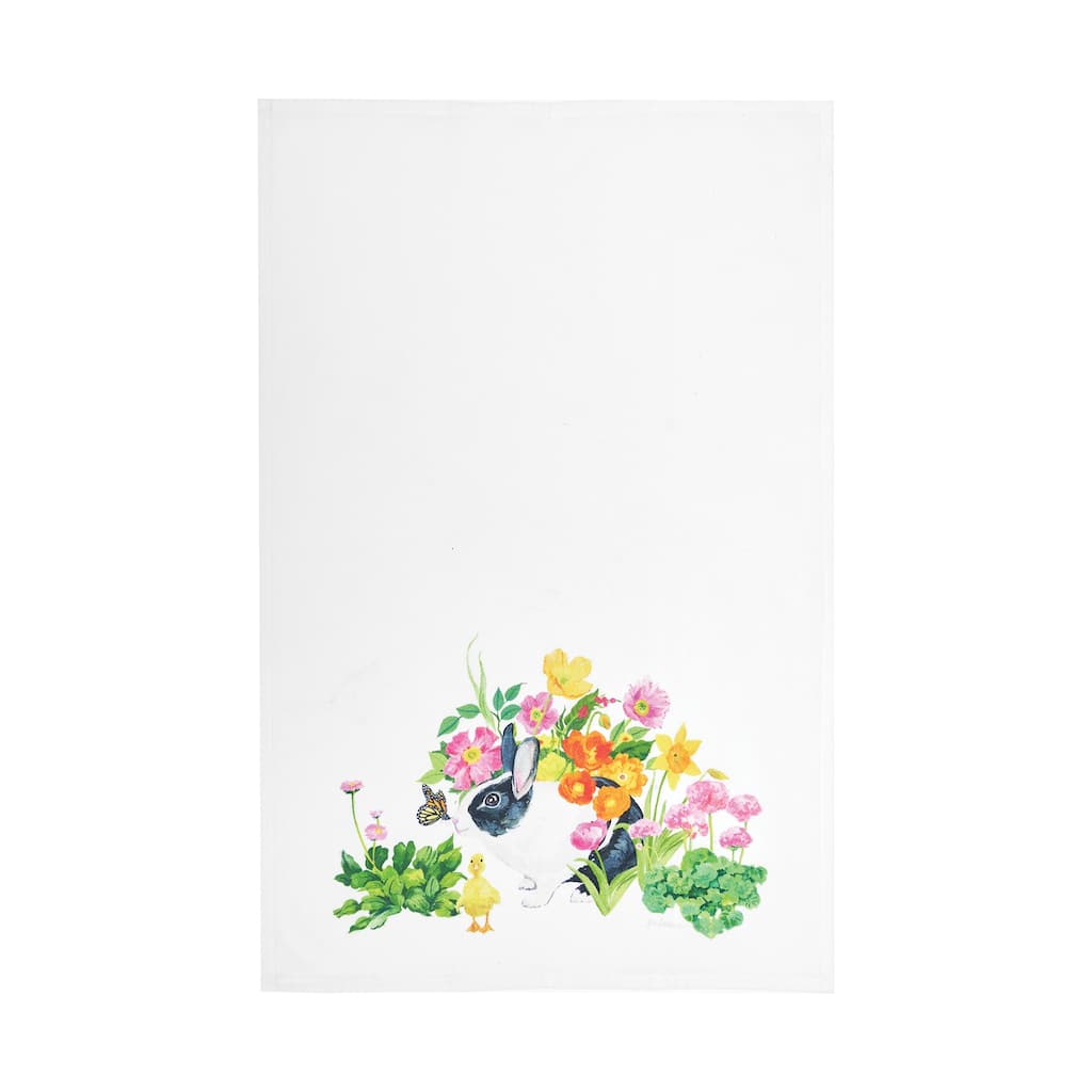 Bunny & Ducks Printed Kitchen Towel