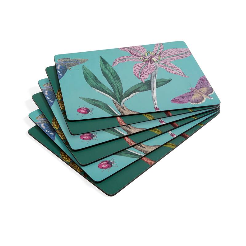 Portmeirion Botanic Garden Flora & Fauna Placemats, Set of 4