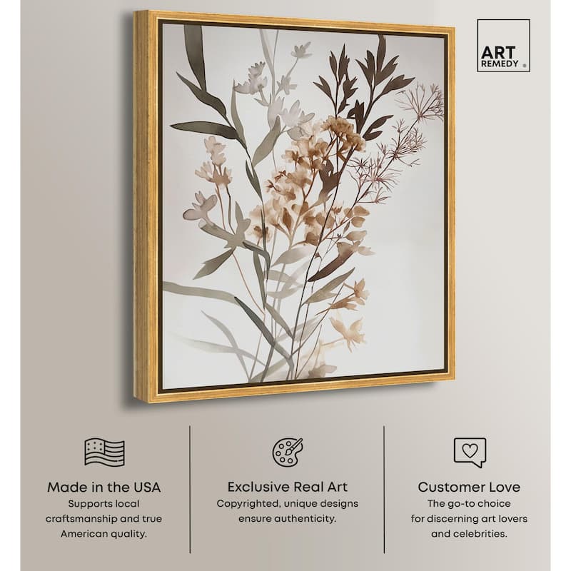 Meadow's Murmur II Canvas by Art Remedy