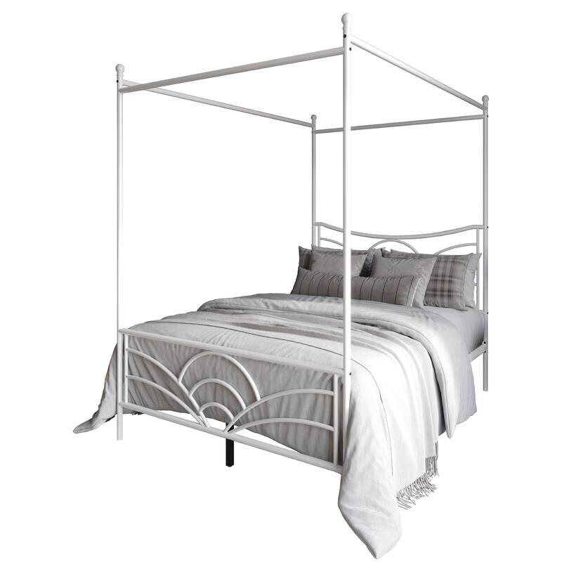 Clayfell Denver Metal Canopy Bed