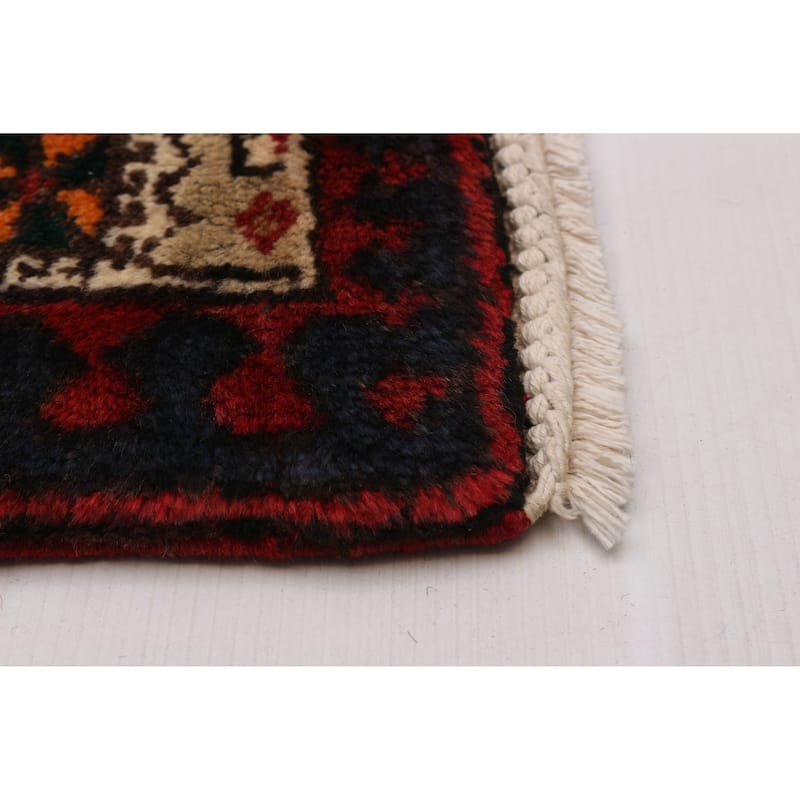 ECARPETGALLERY Hand-knotted Konya Anatolian Red Wool Rug - 3'9 x 10'6