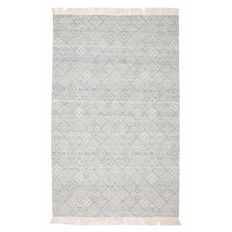 Sienna Grey Rug 5'0" x 8'3" - 5'0 x 8'3 - Grey - 5'0 x 8'3