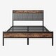 preview thumbnail 25 of 23, Storage Headboard with Charging Station, Solid and Stable, Noise Free