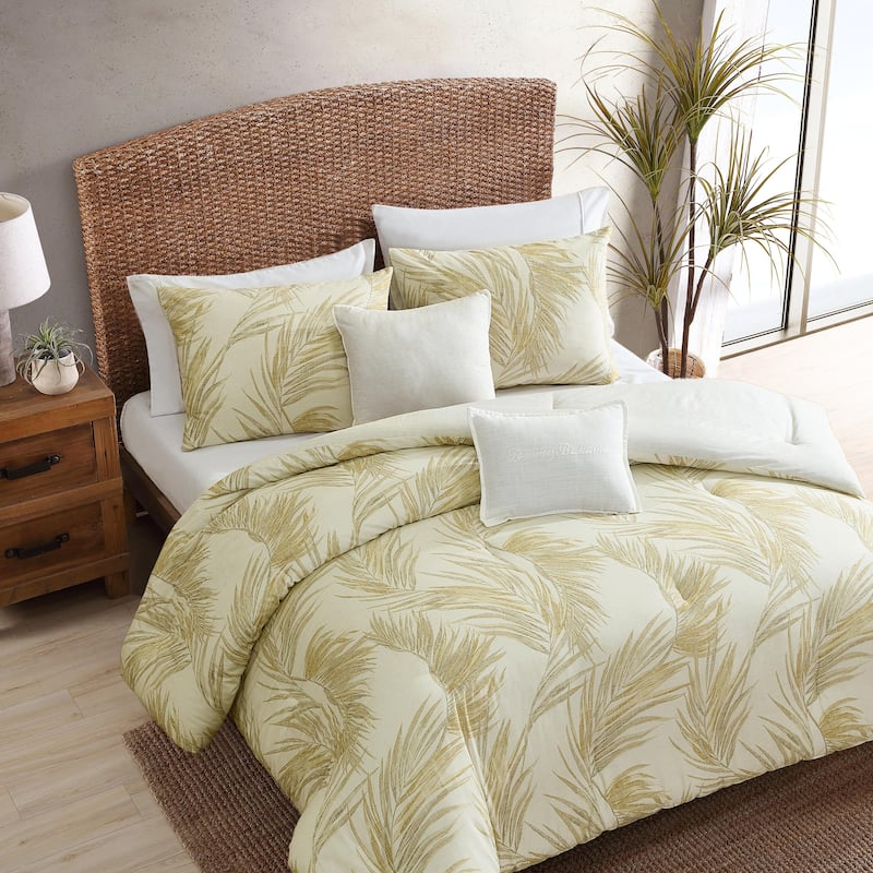 Tommy Bahama Canyon Palms Cotton 5 Piece Comforter Bonus Set