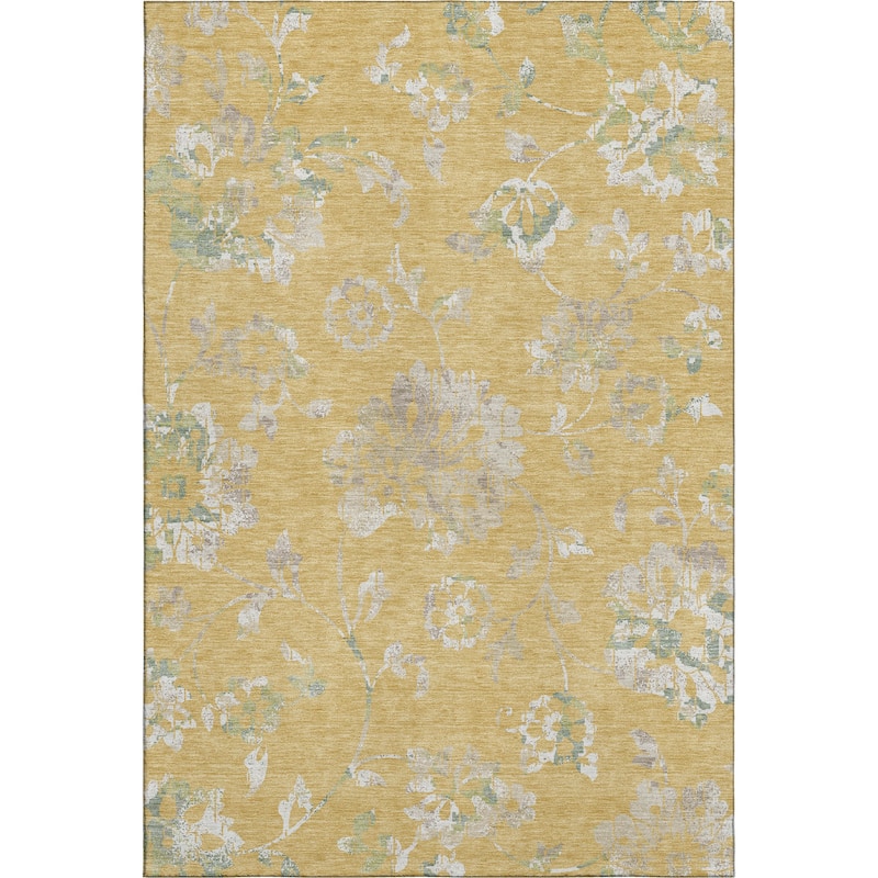 Premium Washable Super Soft Floral Whimsy Mayfield Rug