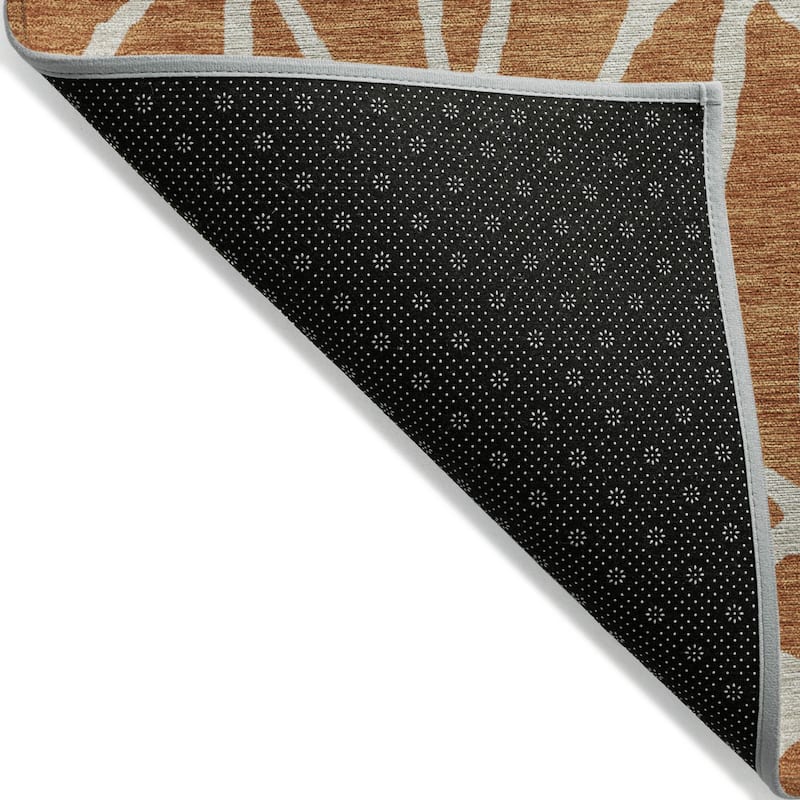 HomeRoots Geometric Transitional Rectangle Outdoor Rug