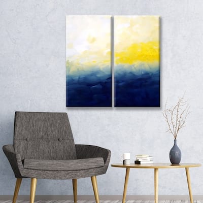 Ready2HangArt 'Good Day for a Sail' Canvas Wall Decor Set by Max+E - Blue
