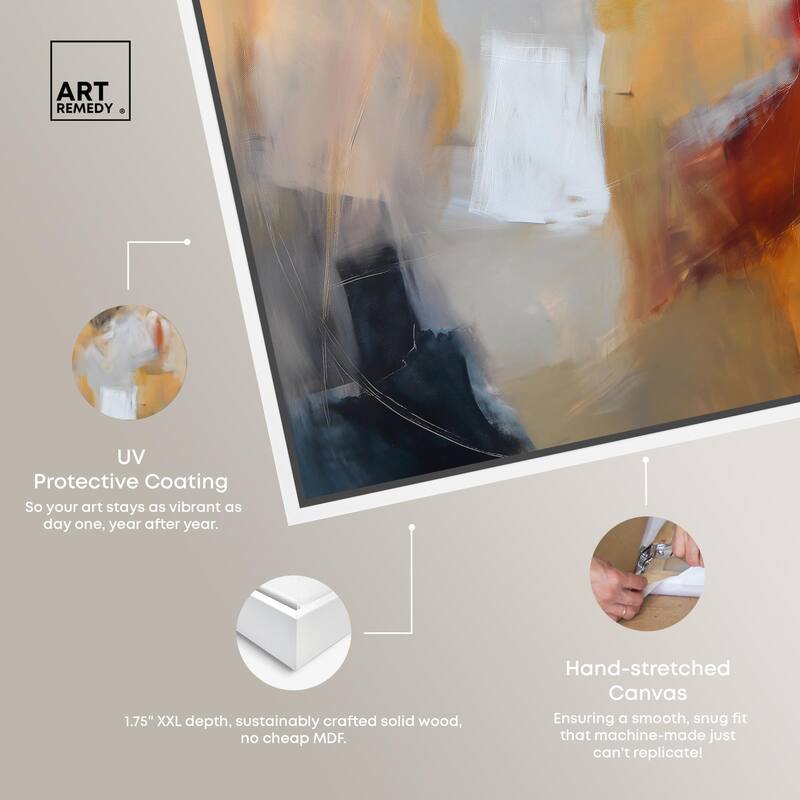 Earth and Fire III Canvas by Art Remedy
