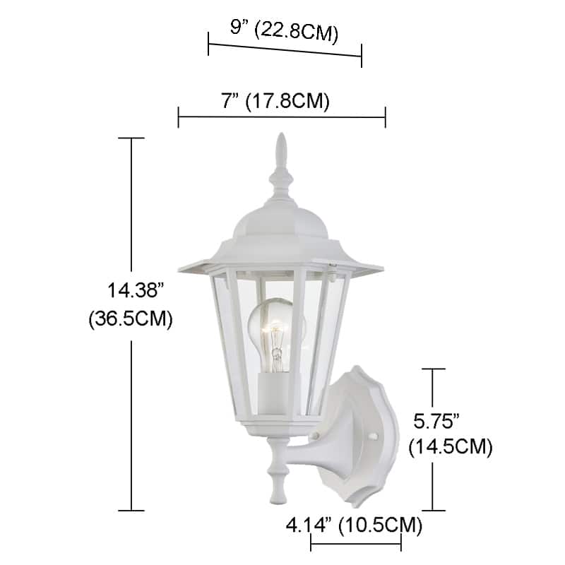 1- Light Outdoor wall Light