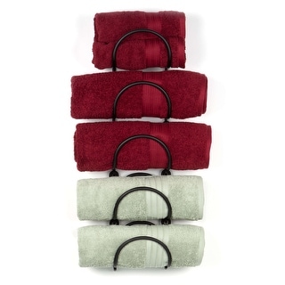 Wallniture Boto Towel Rack, Rustic Wall Decor Bathroom Organizer