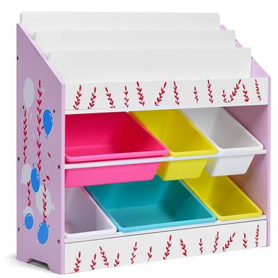 colourful toy storage boxes