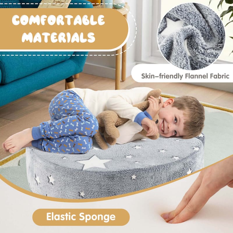 2 in 1 Convertible Kids Sofa Toddler Reading Chair Sofa Couch